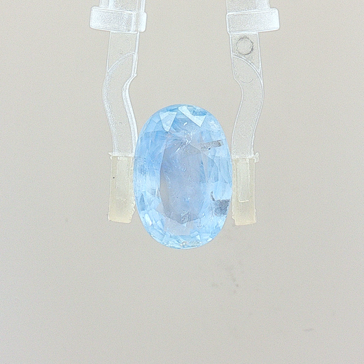 Ice Blue Sapphire (Neelam) - 6.22 Carat (Certified)