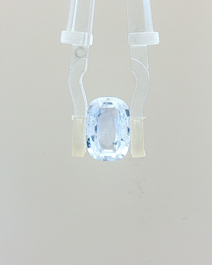 Ice Blue Sapphire (Neelam) - 4.56 Carat (Certified)