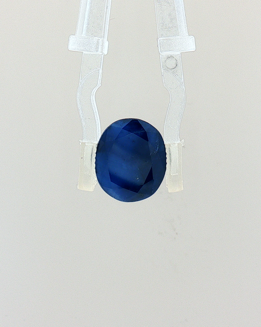 Blue Sapphire (Neelam) - 3.86 Carat (Certified)