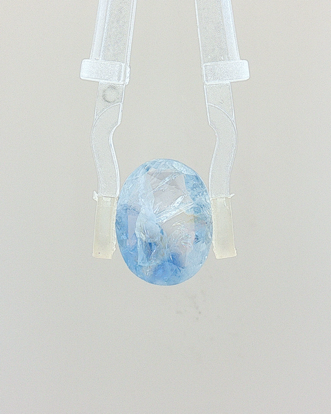 Blue Sapphire (Neelam) - 6.22 Carat (Certified)