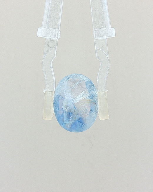Blue Sapphire (Neelam) - 6.22 Carat (Certified)