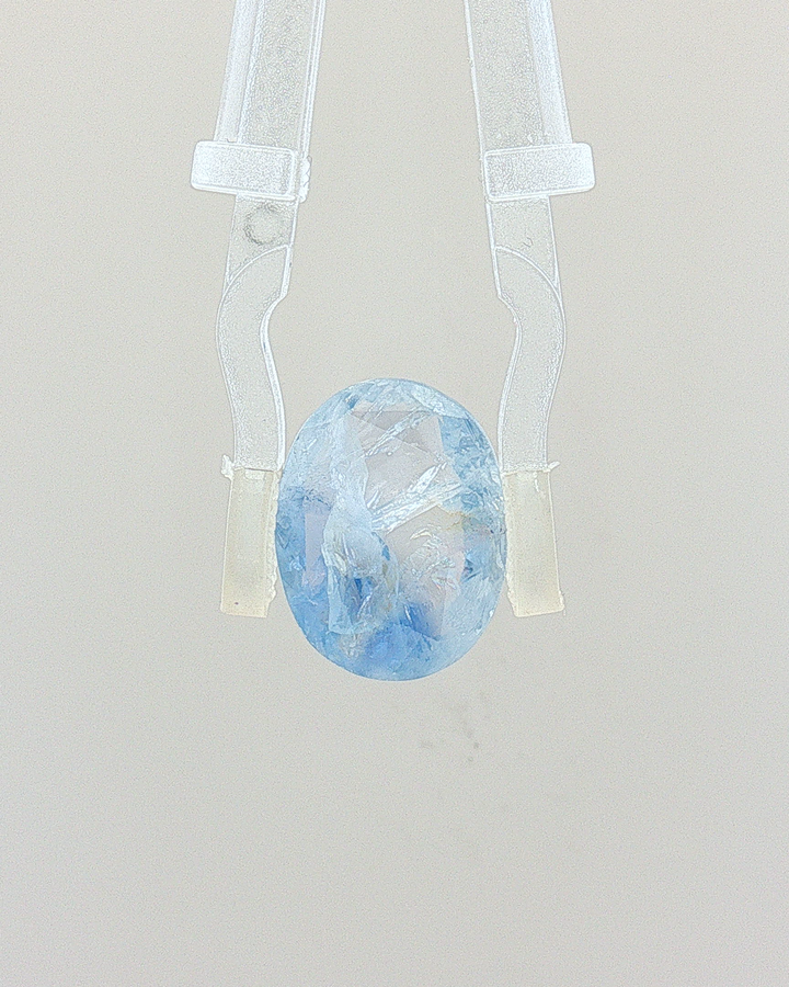 Blue Sapphire (Neelam) - 6.22 Carat (Certified)