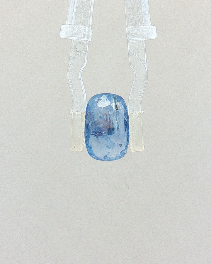 Blue Sapphire (Neelam) - 4.43 Carat (Certified)