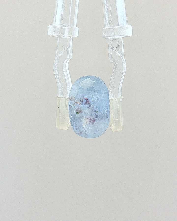 Blue Sapphire (Neelam) - 6.53 Carat (Certified)