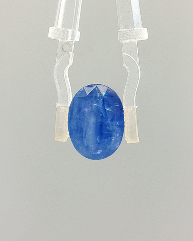 VIVID Blue Sapphire (Indra Neelam) - 7.73 Carat (Certified)