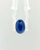 Blue Sapphire (Neelam) - 6.13 Carat (Certified)