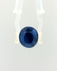 Blue Sapphire (Neelam) - 6.65 Carat (Certified)
