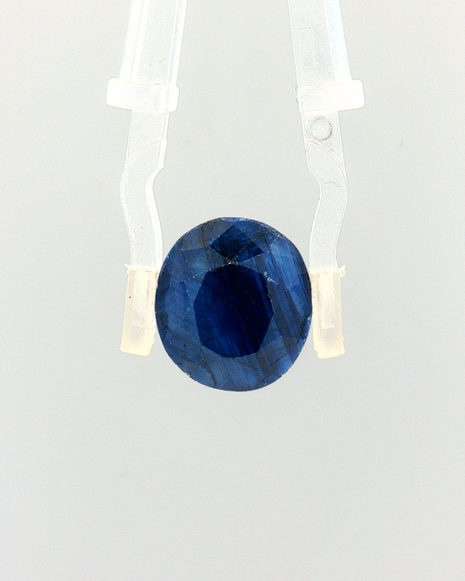 Blue Sapphire (Neelam) - 6.65 Carat (Certified)