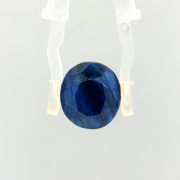 Blue Sapphire (Neelam) - 6.65 Carat (Certified)