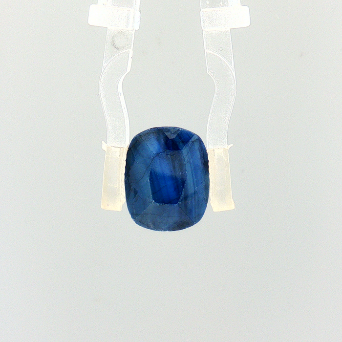Blue Sapphire (Neelam) - 6.11 Carat (Certified)