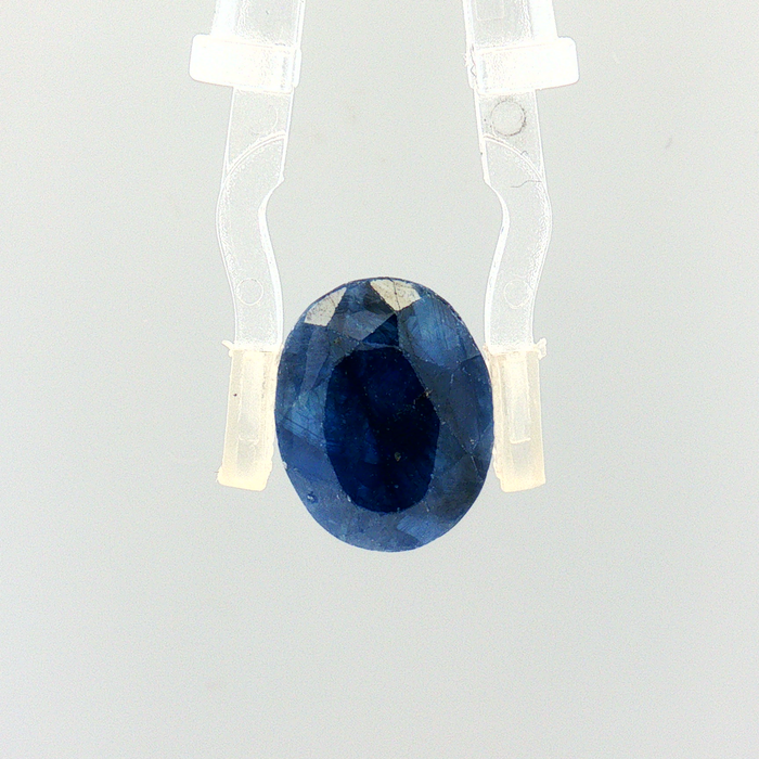 Blue Sapphire (Neelam) - 6.83 Carat (Certified)