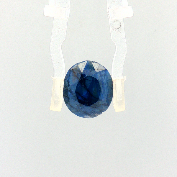 Blue Sapphire (Neelam) - 7.01 Carat (Certified)