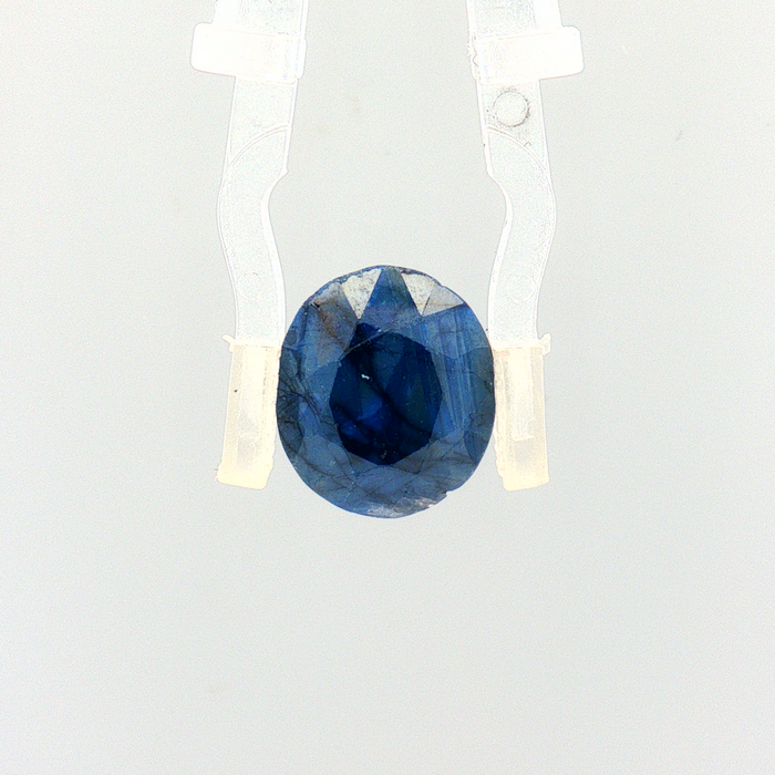 Blue Sapphire (Neelam) - 7.01 Carat (Certified)