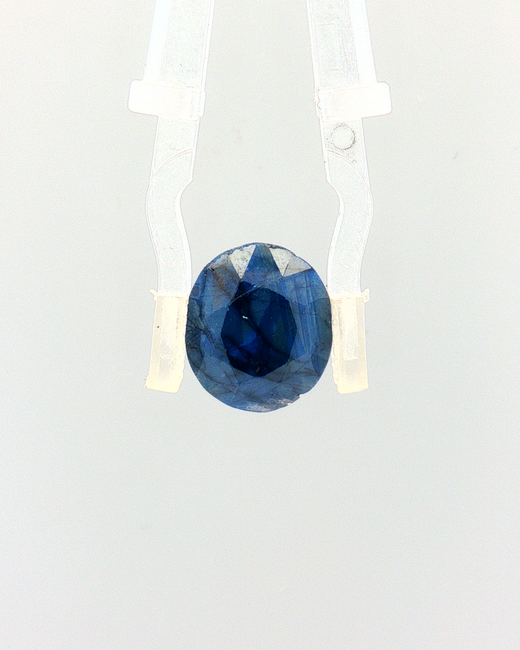 Blue Sapphire (Neelam) - 7.01 Carat (Certified)