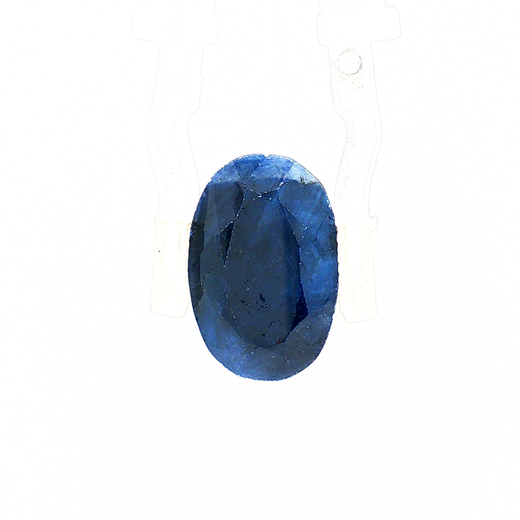 Blue Sapphire (Neelam) - 8.62 Carat (Certified)