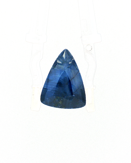 Blue Sapphire (Neelam) - 13.50 Carat (Certified)