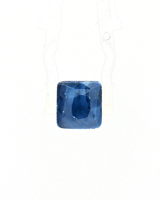 Blue Sapphire (Neelam) - 8.55 Carat (Certified)