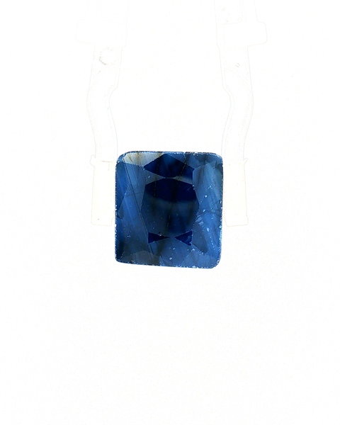 Blue Sapphire (Neelam) - 10.16 Carat (Certified)