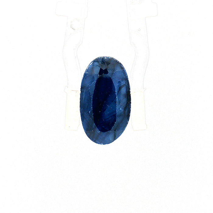 Blue Sapphire (Neelam) - 7.54 Carat (Certified)