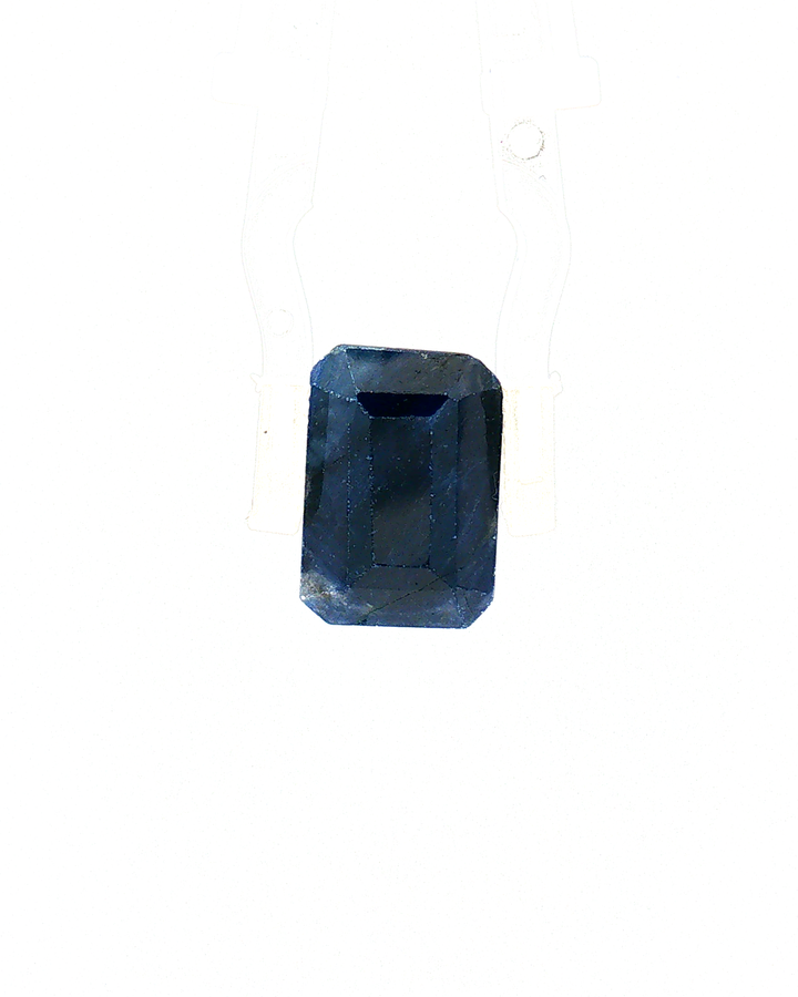 Blue Sapphire (Neelam) - 7.40 Carat (Certified)