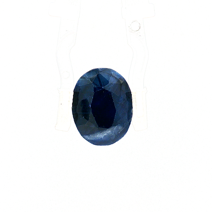 Blue Sapphire (Neelam) - 8.75 Carat (Certified)