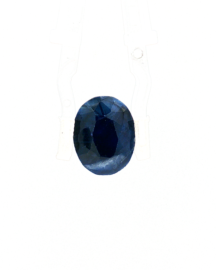 Blue Sapphire (Neelam) - 8.75 Carat (Certified)