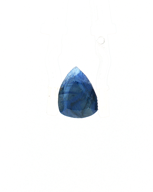 Blue Sapphire (Neelam) - 6.30 Carat (Certified)