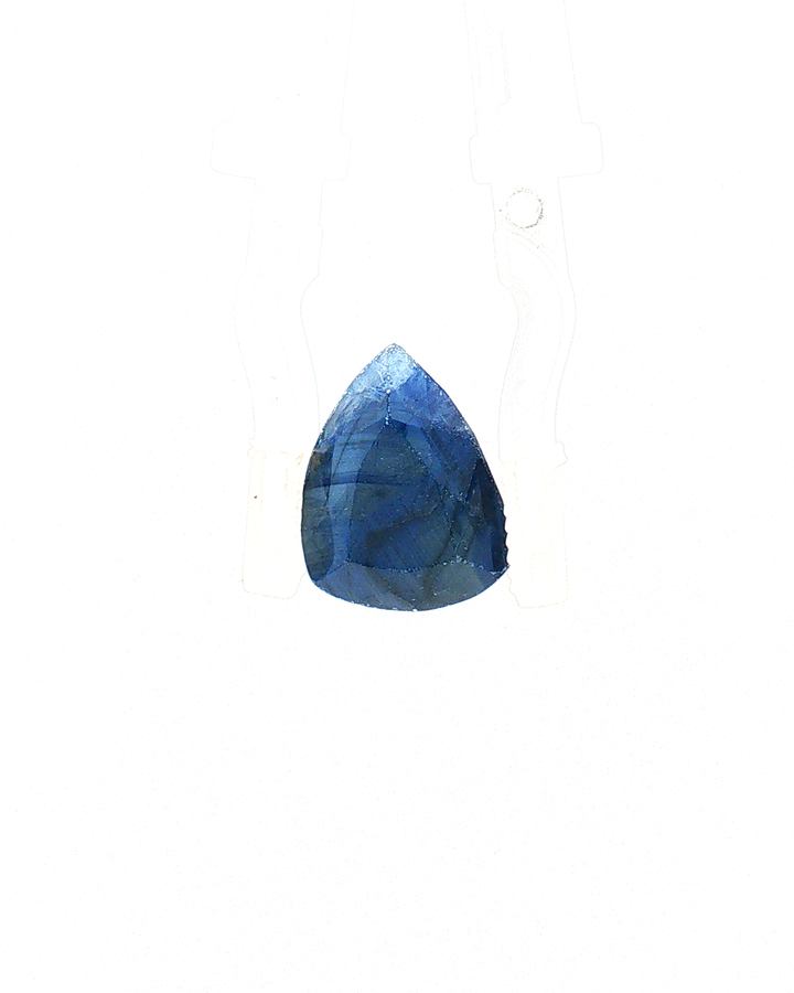 Blue Sapphire (Neelam) - 6.30 Carat (Certified)