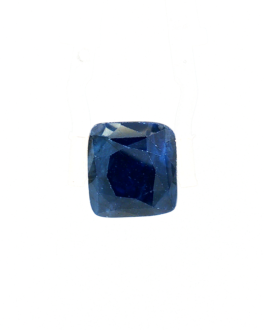 Blue Sapphire (Neelam) - 12.57 Carat (Certified)