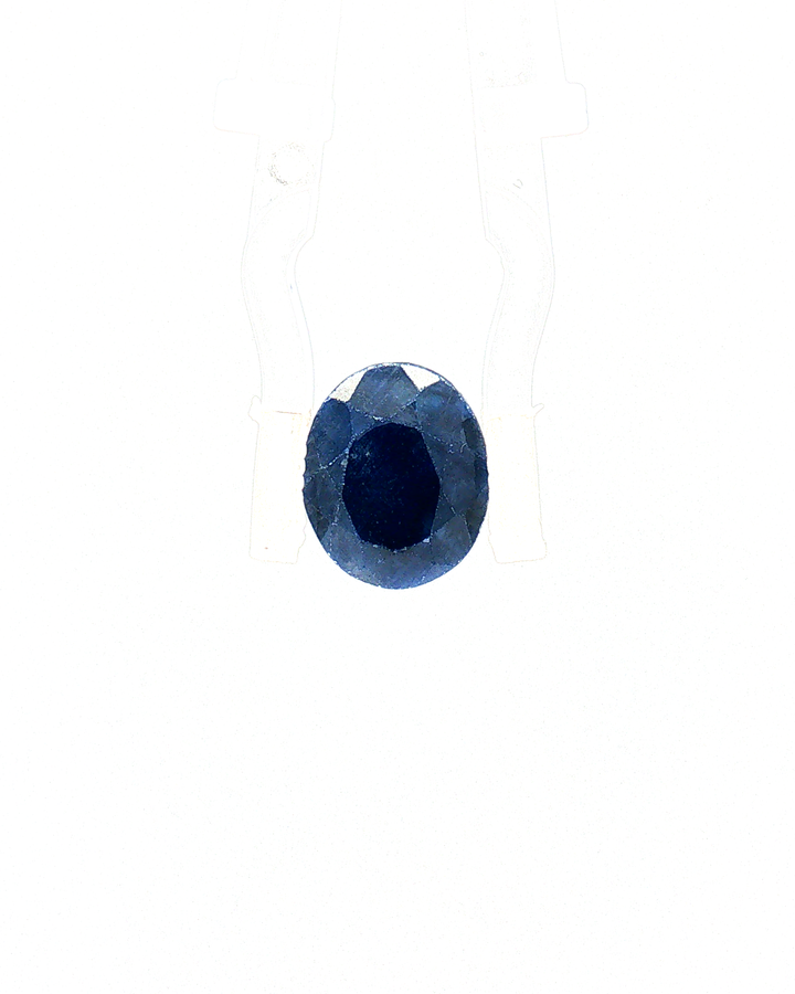 Blue Sapphire (Neelam) - 3.56 Carat (Certified)