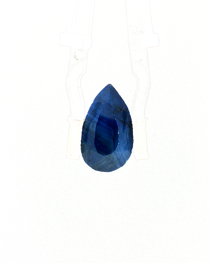 Blue Sapphire (Neelam) - 6.26 Carat (Certified)