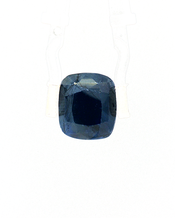 Blue Sapphire (Neelam) - 13.97 Carat (Certified)