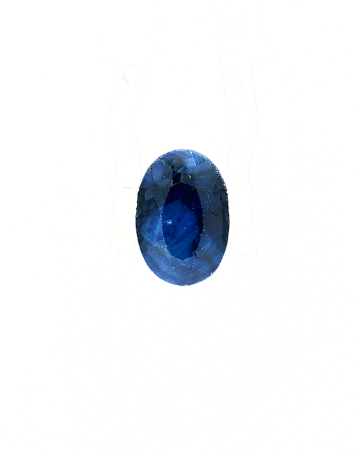Blue Sapphire (Neelam) - 6.60 Carat (Certified)