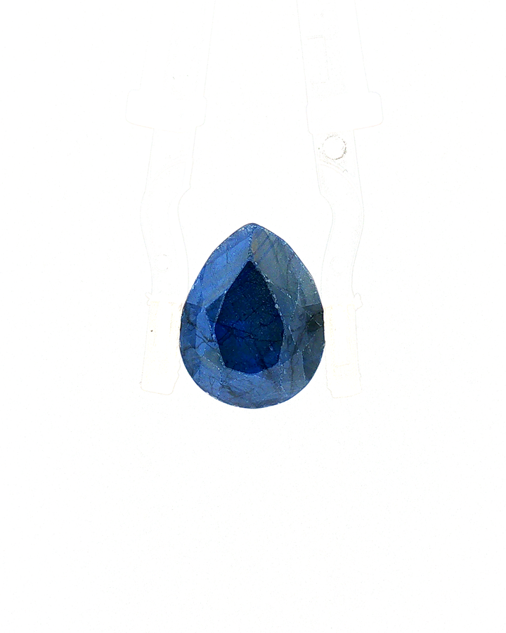 Blue Sapphire (Neelam) - 8.51 Carat (Certified)