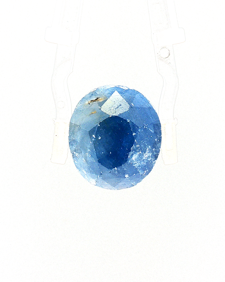 Blue Sapphire (Neelam) - 20.87 Carat (Certified)