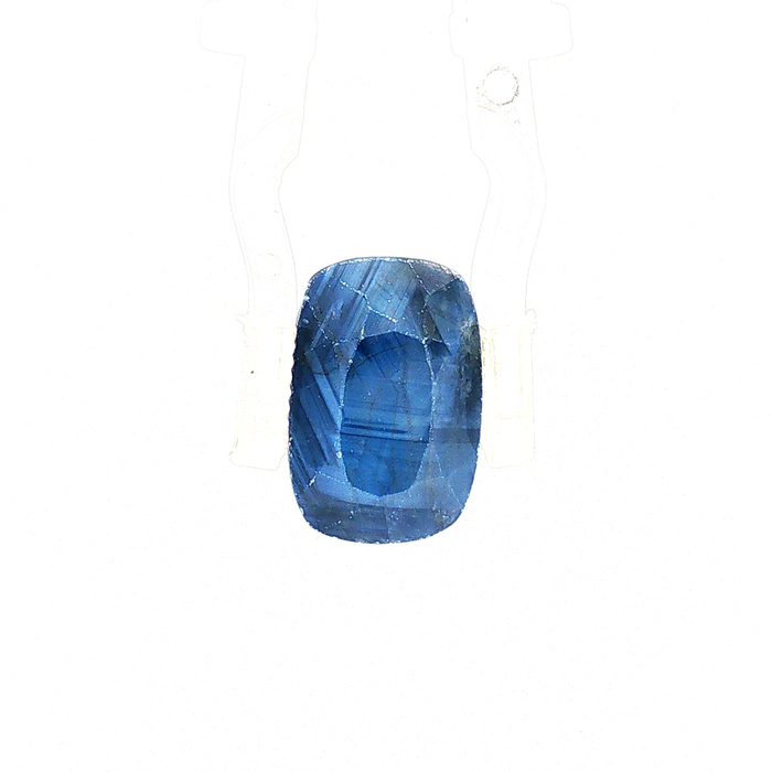 Blue Sapphire (Neelam) - 7.77 Carat (Certified)