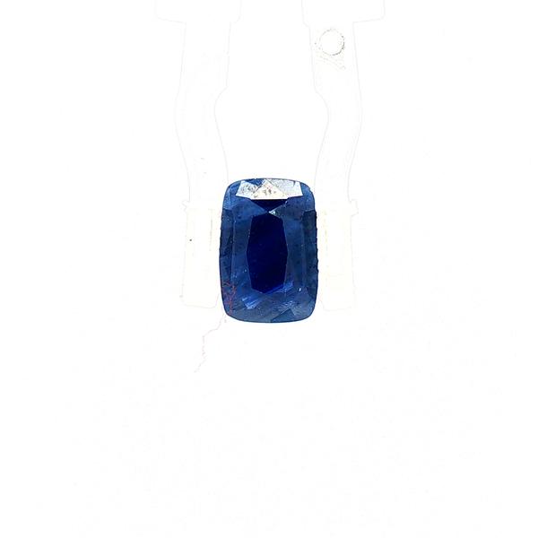 Blue Sapphire (Neelam) - 3.03 Carat (Certified)