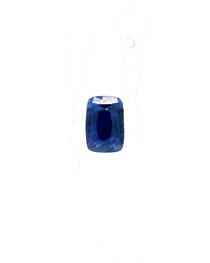 Blue Sapphire (Neelam) - 3.03 Carat (Certified)