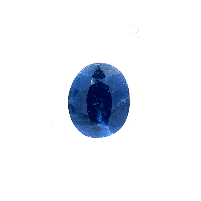 Blue Sapphire (Neelam) - 6.73 Carat (Certified)