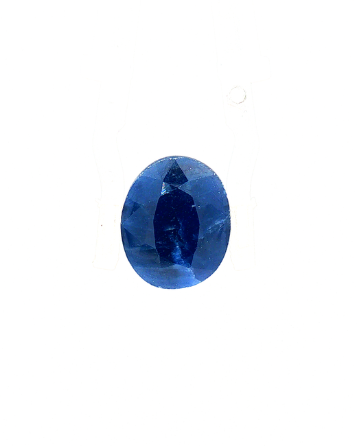 Blue Sapphire (Neelam) - 6.73 Carat (Certified)