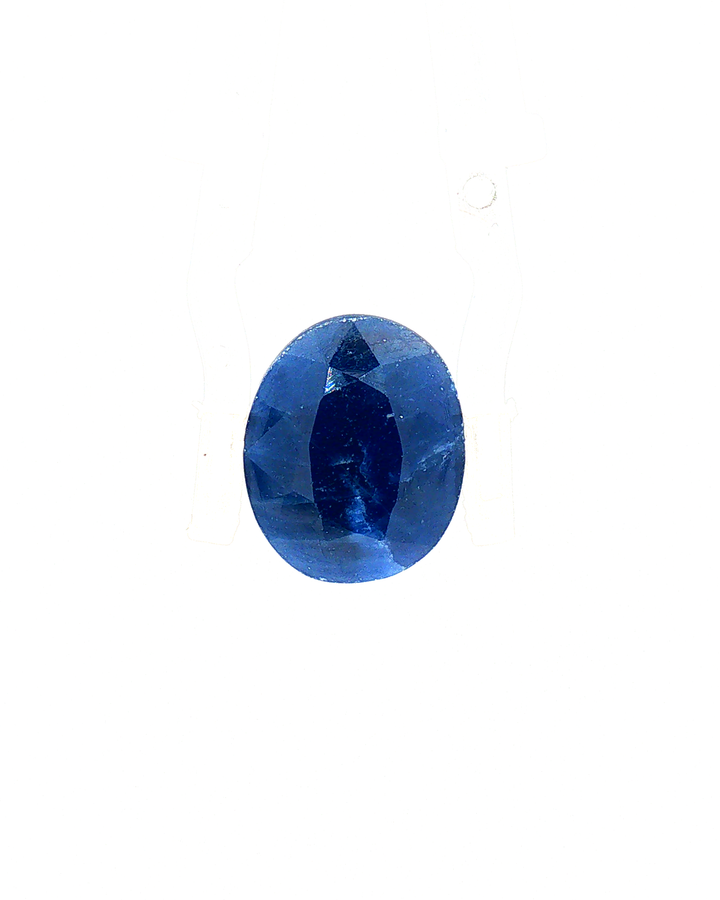 Blue Sapphire (Neelam) - 6.73 Carat (Certified)
