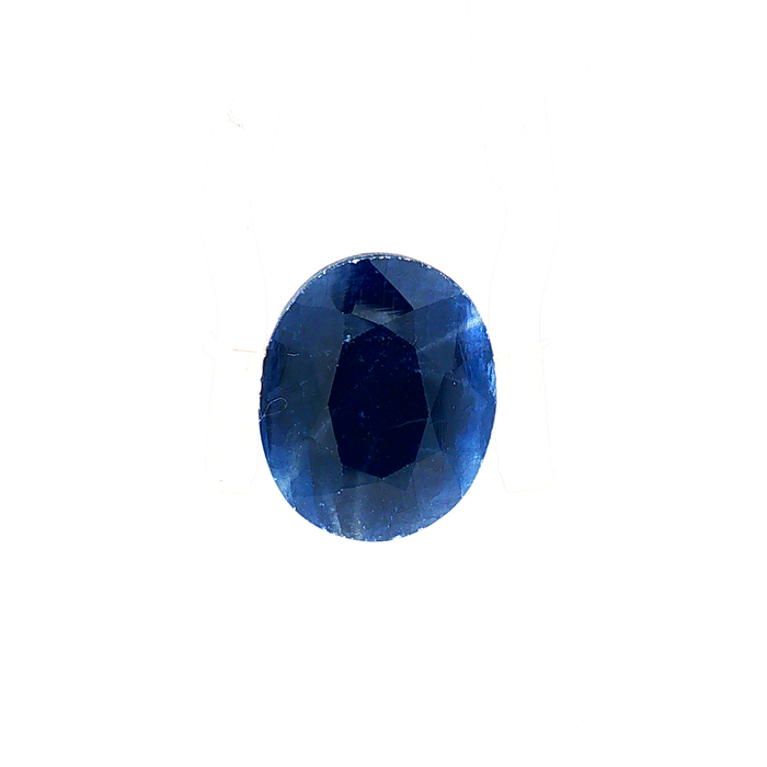 Blue Sapphire (Neelam) - 7.54 Carat (Certified)