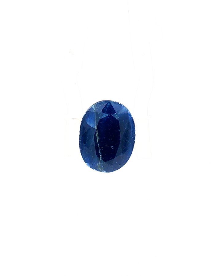 Blue Sapphire (Neelam) - 6 Carat (Certified)