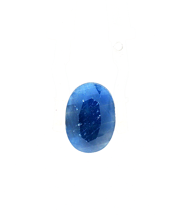 Blue Sapphire (Neelam) - 6.45 Carat (Certified)