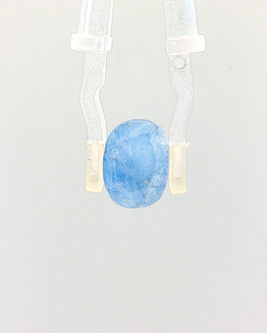 Blue Sapphire (Neelam) - 7.34 Carat (Certified)