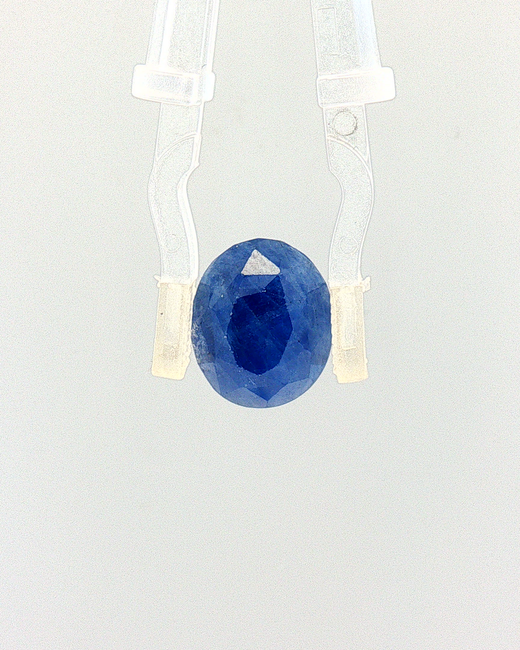 Blue Sapphire (Neelam) - 7.85 Carat (Certified)