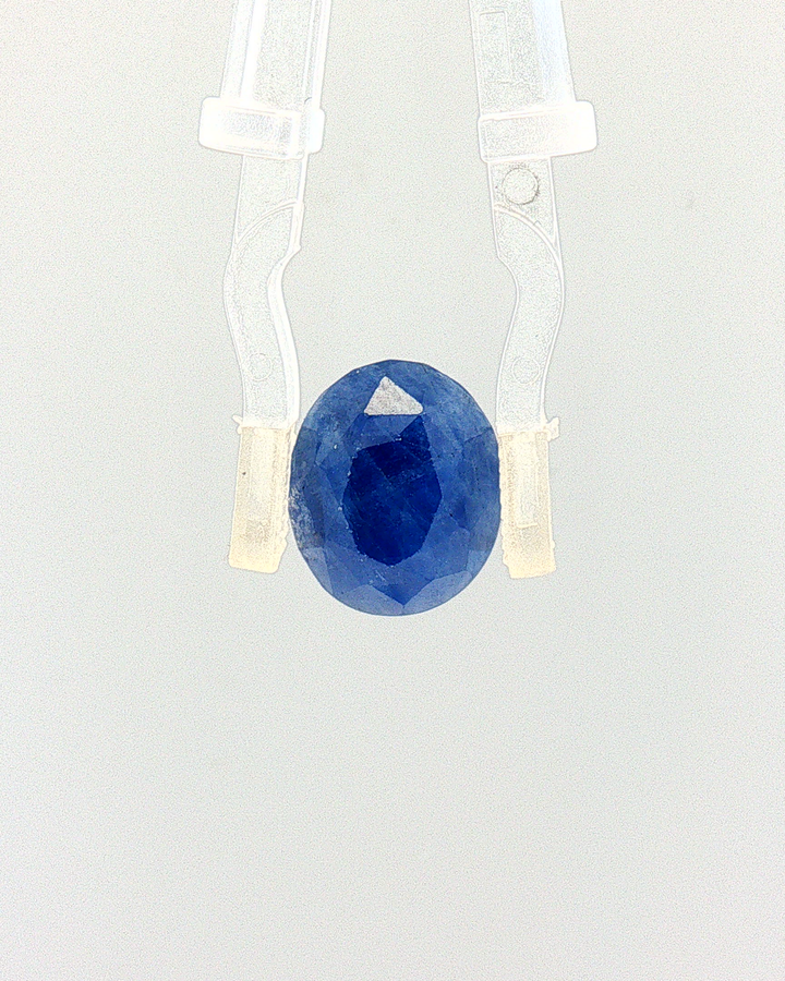 Blue Sapphire (Neelam) - 7.85 Carat (Certified)