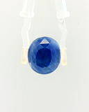 Blue Sapphire (Neelam) - 17.27 Carat (Certified)