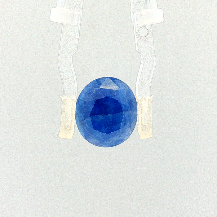 Blue Sapphire (Neelam) - 7.06 Carat (Certified)