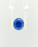 Blue Sapphire (Neelam) - 7.06 Carat (Certified)